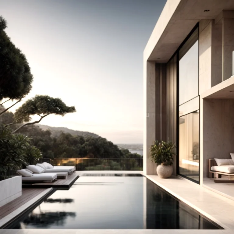 Iconic Marina Bay penthouse interior